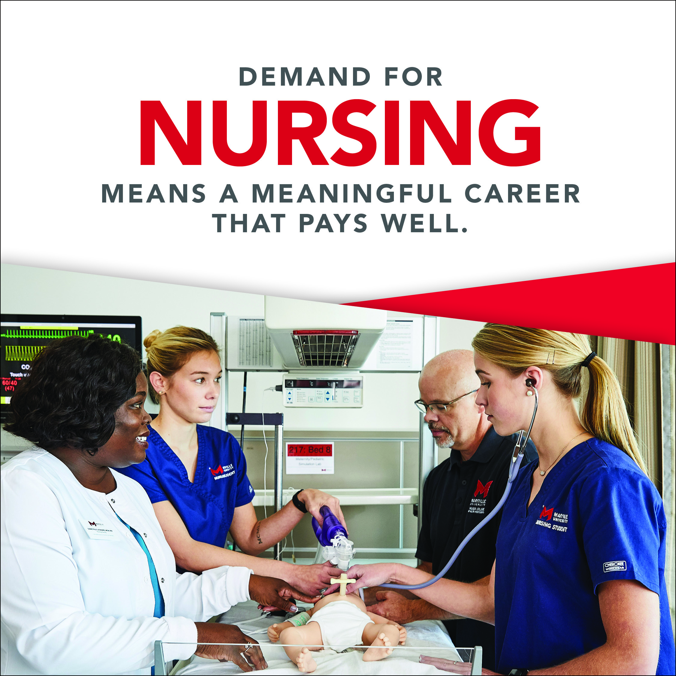 demand for nursing means a meaningful career ad