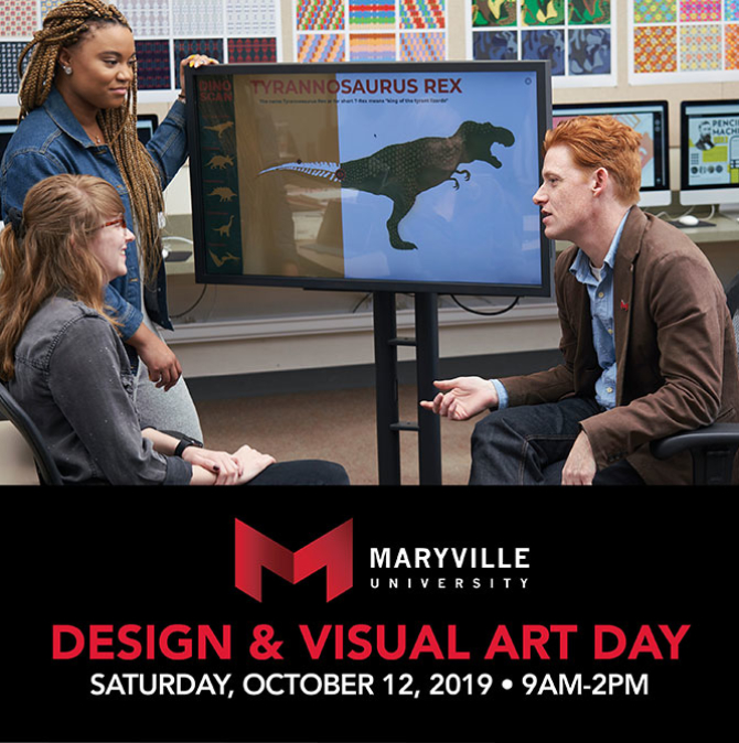 Maryville_Design-VisualArt Visit Day Oct. 12 ad