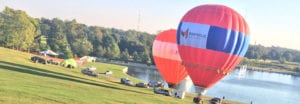 Maryville's balloon at the Great Forest Park Balloon Race