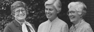 Sister Mary Byles with other nuns