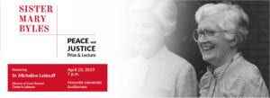 Sister Mary Byles 2019 event