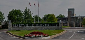 picture of maryville university sign