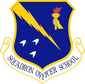 squadron officer school logo