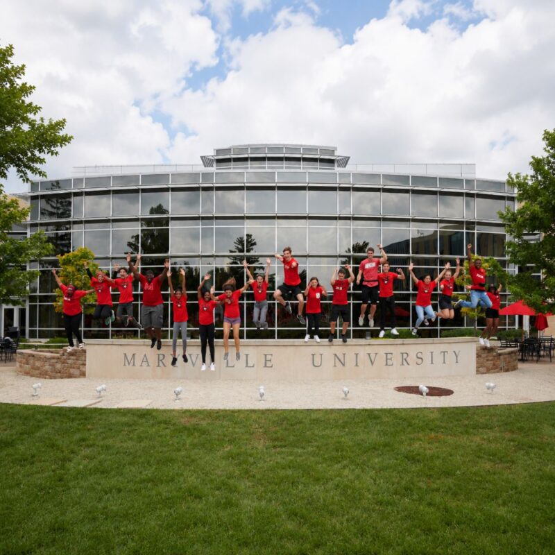 Maryville University students