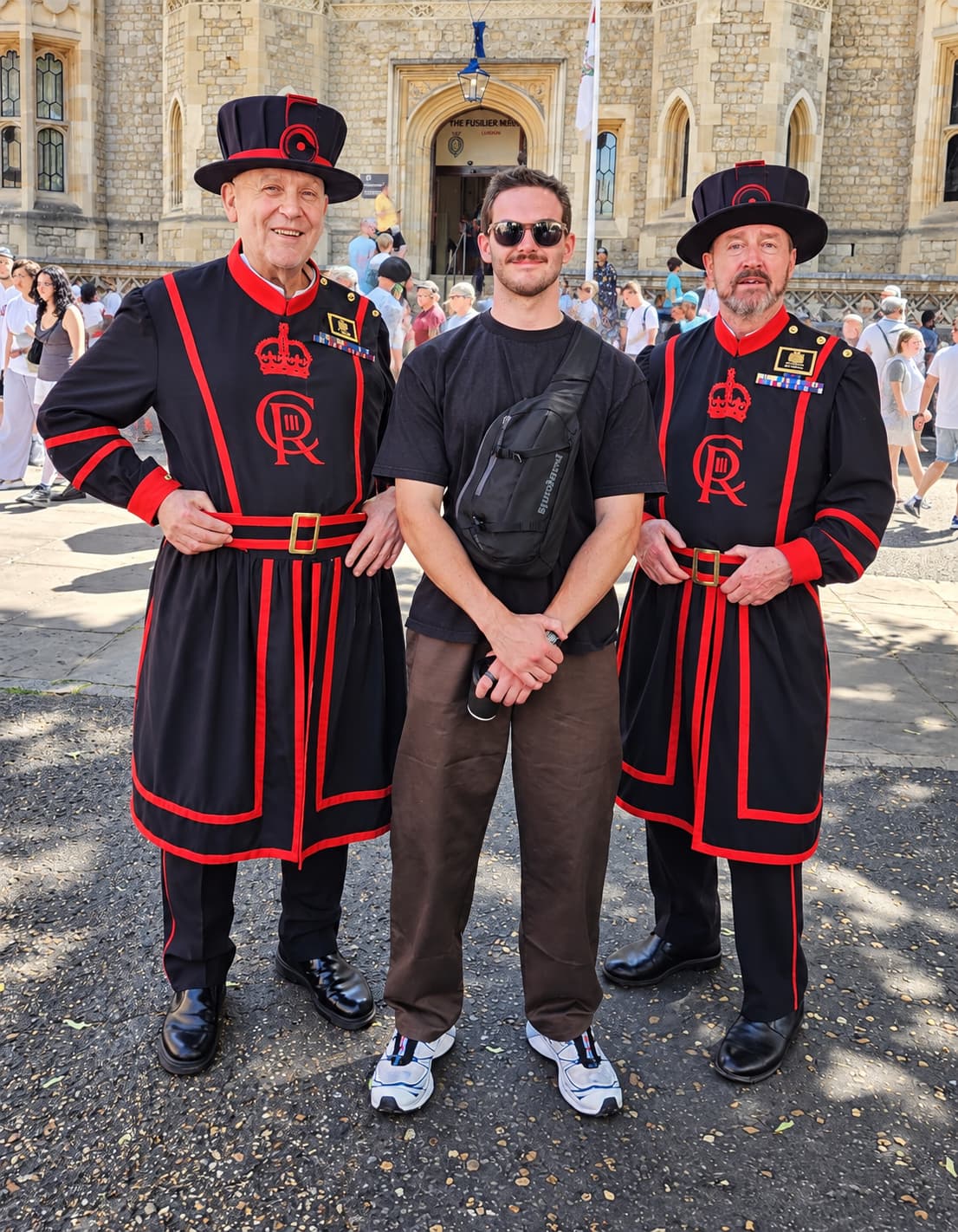 Maryville students on the London program.