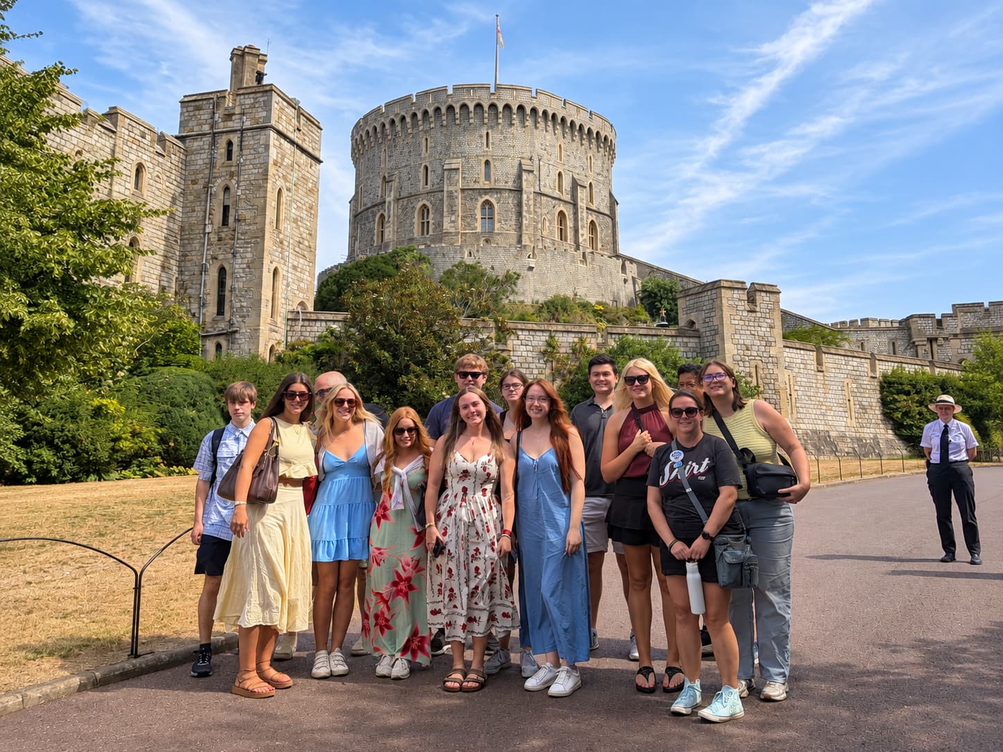 Maryville students in Oxford.