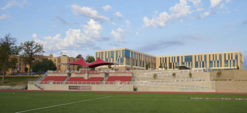 Maryville University's updated stadium and track