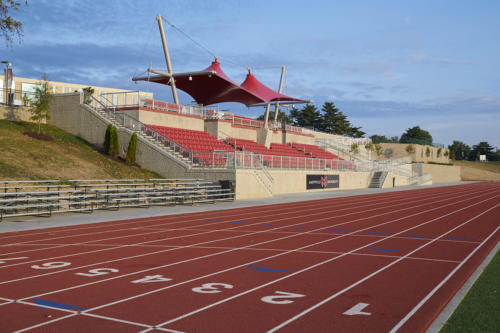 Maryville University's updated stadium and track