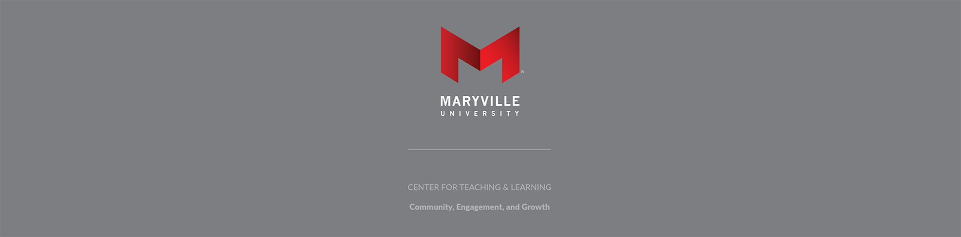 center for teaching and learning banner with logo
